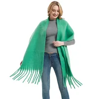 Women's Simple Style Solid Color Polyester Scarf main image 2