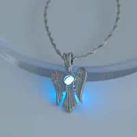 Fashion Hot Sale Moon Represents My Heart Luminous Necklace Heart Pendant Wholesale Nihaowholesale sku image 13