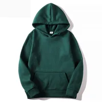 Unisex Hoodie Long Sleeve Unisex Hoodies Casual Solid Color main image 3