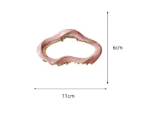 Women's Simple Style Solid Color Metal Hair Claws main image 5