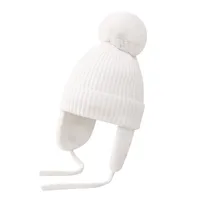 Children Unisex Basic Simple Style Solid Color Wool Cap main image 5