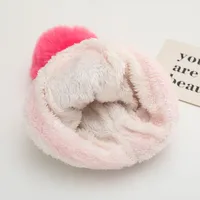 Girl's Cartoon Style Sweet Simple Style Color Block Wool Cap main image 3