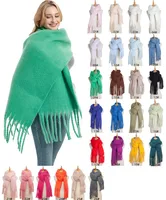 Women's Simple Style Solid Color Polyester Scarf main image 1