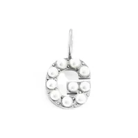 Simple Style Classic Style Letter Titanium Steel Plating Imitation Pearl Jewelry Accessories sku image 7