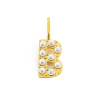 Simple Style Classic Style Letter Titanium Steel Plating Imitation Pearl Jewelry Accessories sku image 28