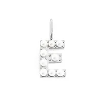 Simple Style Classic Style Letter Titanium Steel Plating Imitation Pearl Jewelry Accessories sku image 5