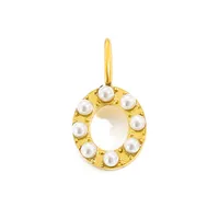 Simple Style Classic Style Letter Titanium Steel Plating Imitation Pearl Jewelry Accessories sku image 41