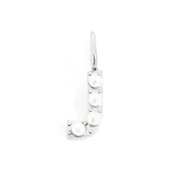 Simple Style Classic Style Letter Titanium Steel Plating Imitation Pearl Jewelry Accessories sku image 10