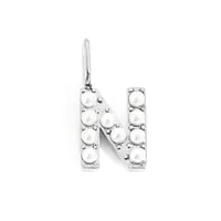 Simple Style Classic Style Letter Titanium Steel Plating Imitation Pearl Jewelry Accessories sku image 14