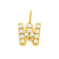 Simple Style Classic Style Letter Titanium Steel Plating Imitation Pearl Jewelry Accessories sku image 49