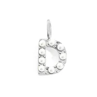 Simple Style Classic Style Letter Titanium Steel Plating Imitation Pearl Jewelry Accessories sku image 4