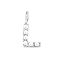 Simple Style Classic Style Letter Titanium Steel Plating Imitation Pearl Jewelry Accessories sku image 12