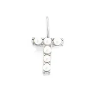 Simple Style Classic Style Letter Titanium Steel Plating Imitation Pearl Jewelry Accessories sku image 20