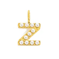 Simple Style Classic Style Letter Titanium Steel Plating Imitation Pearl Jewelry Accessories sku image 52