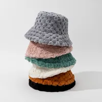 Women's Simple Style Solid Color Big Eaves Bucket Hat main image 3