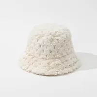 Women's Simple Style Solid Color Big Eaves Bucket Hat sku image 1