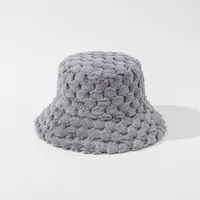 Women's Simple Style Solid Color Big Eaves Bucket Hat sku image 5