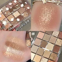 Cute Solid Color Plastic Eye Shadow sku image 2