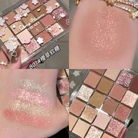 Cute Solid Color Plastic Eye Shadow sku image 1