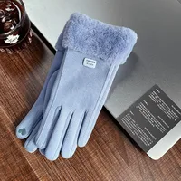 Women's Simple Style Solid Color Velvet Polyester Gloves 1 Pair sku image 5