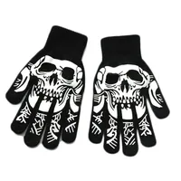 Unisex Funny Skull Gloves 1 Set main image 4