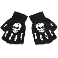 Unisex Funny Skull Gloves 1 Set sku image 5