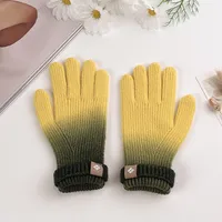 Women's Elegant Gradient Color Gloves 1 Pair sku image 5