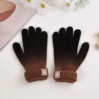 Women's Elegant Gradient Color Gloves 1 Pair sku image 3