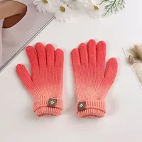 Women's Elegant Gradient Color Gloves 1 Pair sku image 4