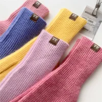 Women's Preppy Style Simple Style Solid Color Gloves 1 Set main image 2