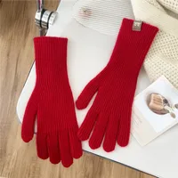 Women's Preppy Style Simple Style Solid Color Gloves 1 Set main image 4