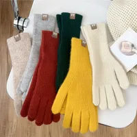 Women's Preppy Style Simple Style Solid Color Gloves 1 Set main image 5