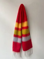 Women's Elegant Basic Color Block Polyester Tassel Scarf sku image 5
