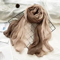 Women's Elegant Sweet Color Block  Silk Silk Scarf main image 1