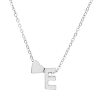 Fashion Love 26 English Alphabet Simple Alloy Necklace Nhdp148728 sku image 29