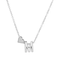 Fashion Love 26 English Alphabet Simple Alloy Necklace Nhdp148728 sku image 36