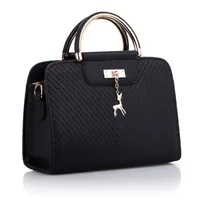 Women's Large All Seasons Pu Leather Solid Color Classic Style Square Zipper Handbag main image 1