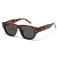 Classic Style Solid Color Ac Square Full Frame Women's Sunglasses main image 1