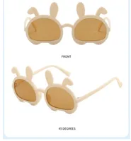 Cute Sweet Bunny Ears Pc Special-shaped Mirror Full Frame Kids Sunglasses sku image 3