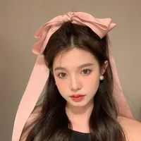 Women's Sweet Bow Knot Cloth Hair Clip main image 1