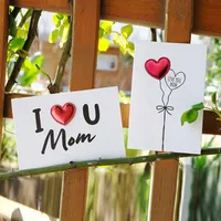 Mother's Day Sweet Flower Paper Festival Card main image 1