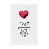 Mother's Day Sweet Flower Paper Festival Card sku image 2