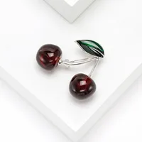 Sweet Simple Style Fruit Alloy Women's Brooches main image 3