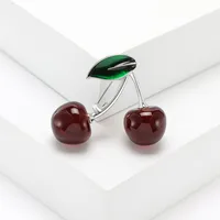 Sweet Simple Style Fruit Alloy Women's Brooches main image 4