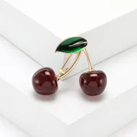 Sweet Simple Style Fruit Alloy Women's Brooches main image 1