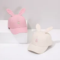Children Unisex Cartoon Style Rabbit Embroidery Baseball Cap main image 4