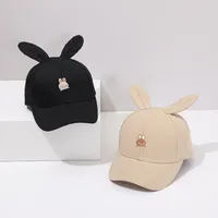 Children Unisex Cartoon Style Rabbit Embroidery Baseball Cap main image 3