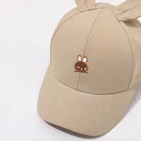 Children Unisex Cartoon Style Rabbit Embroidery Baseball Cap main image 2