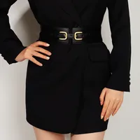 Vacation Modern Style Classic Style Solid Color Pu Leather Alloy Buckle Women's Leather Belts main image 1