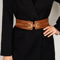 Vacation Modern Style Classic Style Solid Color Pu Leather Alloy Buckle Women's Leather Belts main image 5